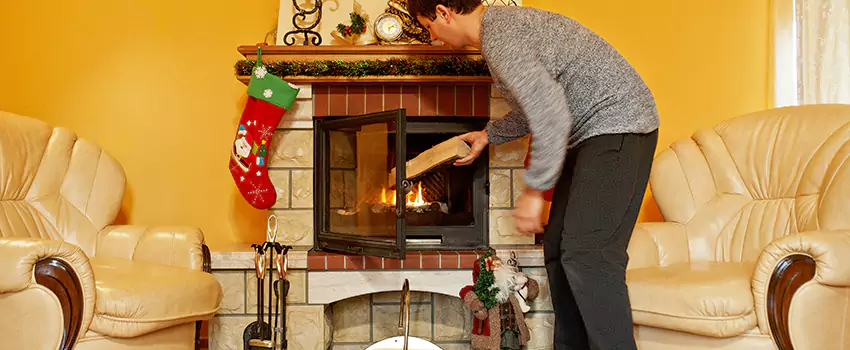 Gas to Wood-Burning Fireplace Conversion Services in Hempstead, New York