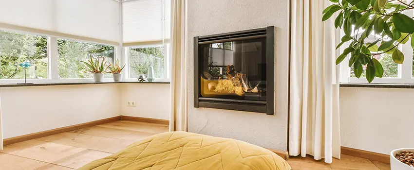 Residential Fireplace Ceramic Glass Installation in Hempstead, NY