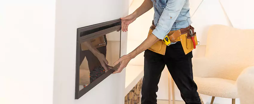 Metal Fireplace Installation in Hempstead, New York