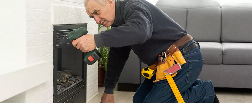 New Indoor Fireplace Installation in Hempstead, New York