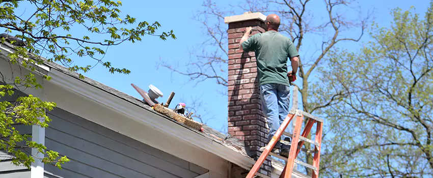 Vinyl and PVC Chimney Flashing Installation in Hempstead, NY